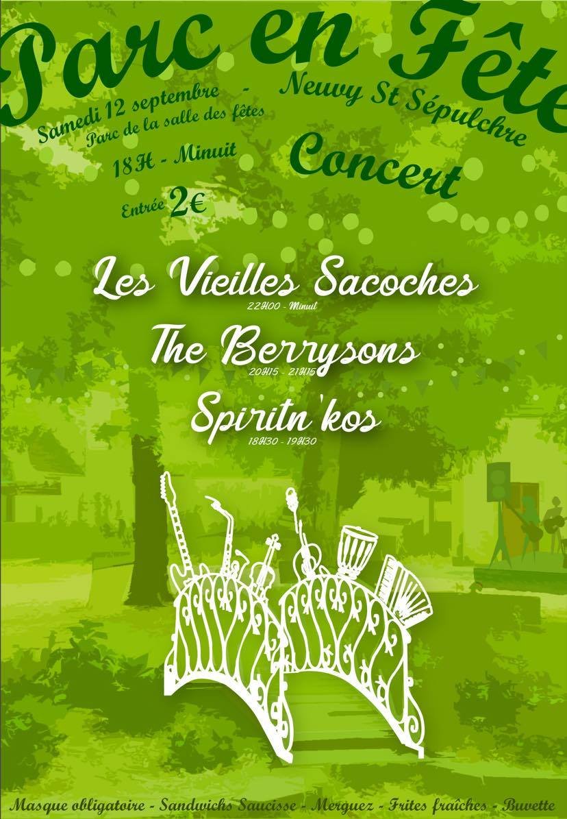 Affiche Le Parc en Fête 2020