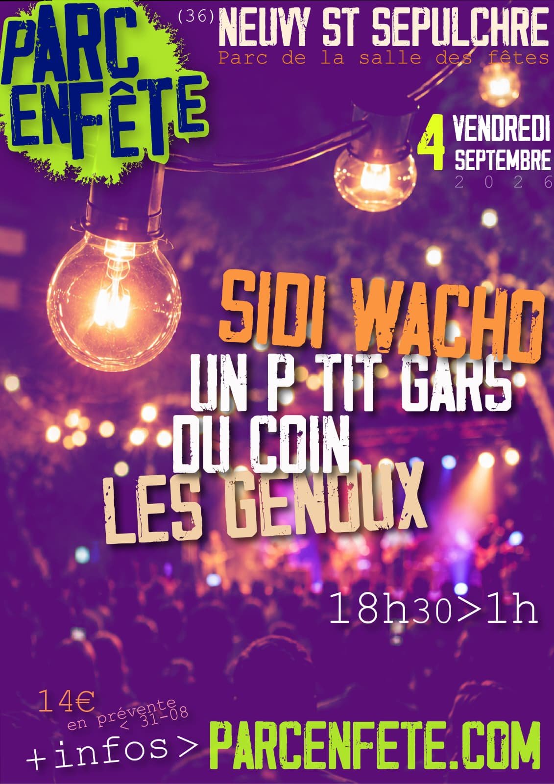 Affiche Le Parc en Fête 2026